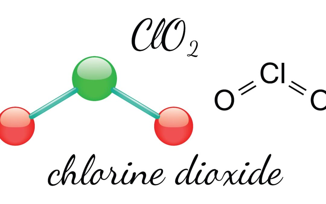 Image of Chlorine Dioxide chemical structure